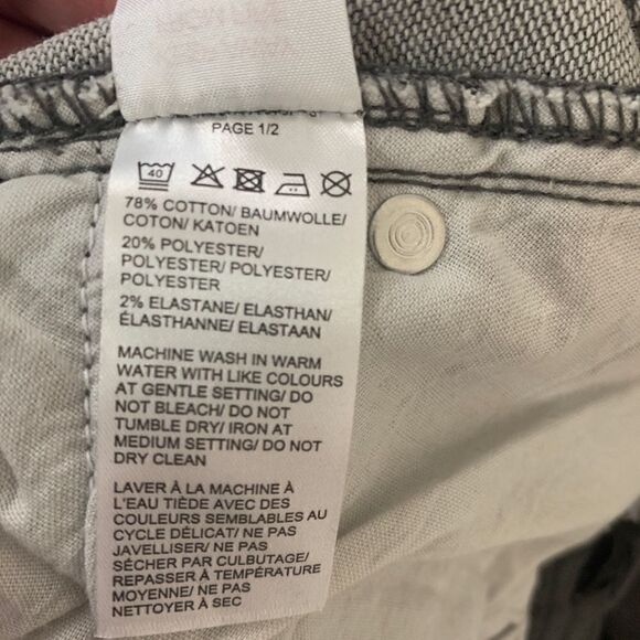 Manguun Teens Jeans Size 14 Youth Gray Distressed - Picture 8 of 8